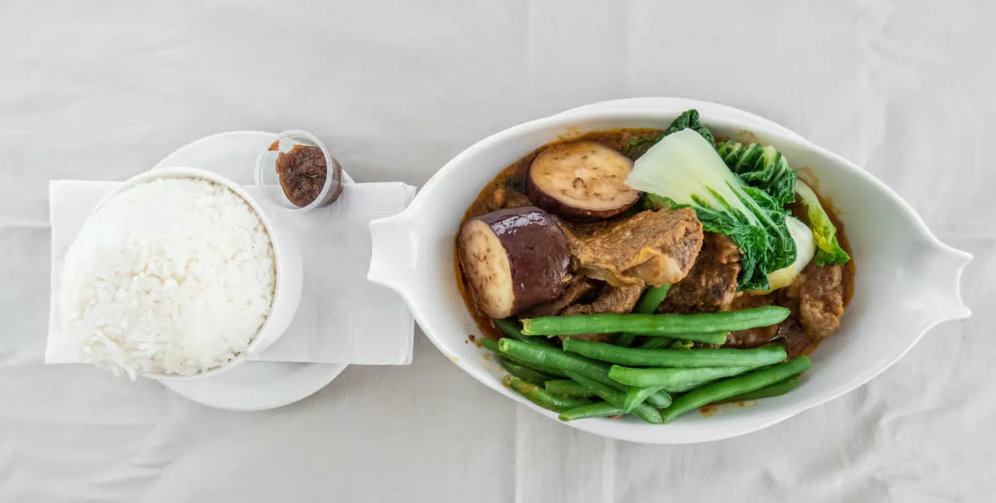 Traditional Filipino Tocino breakfast combo at Juvian's Restaurant Winnipeg